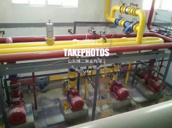 清水離心泵(bèng)使用現場