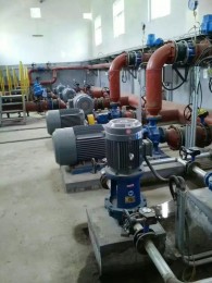 清水(shui)離心泵(beng)使用現(xiàn)場