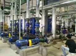 清水(shuǐ)離心泵(beng)使用現(xiàn)場