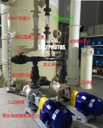 化(huà)工泵使用現場(chang)